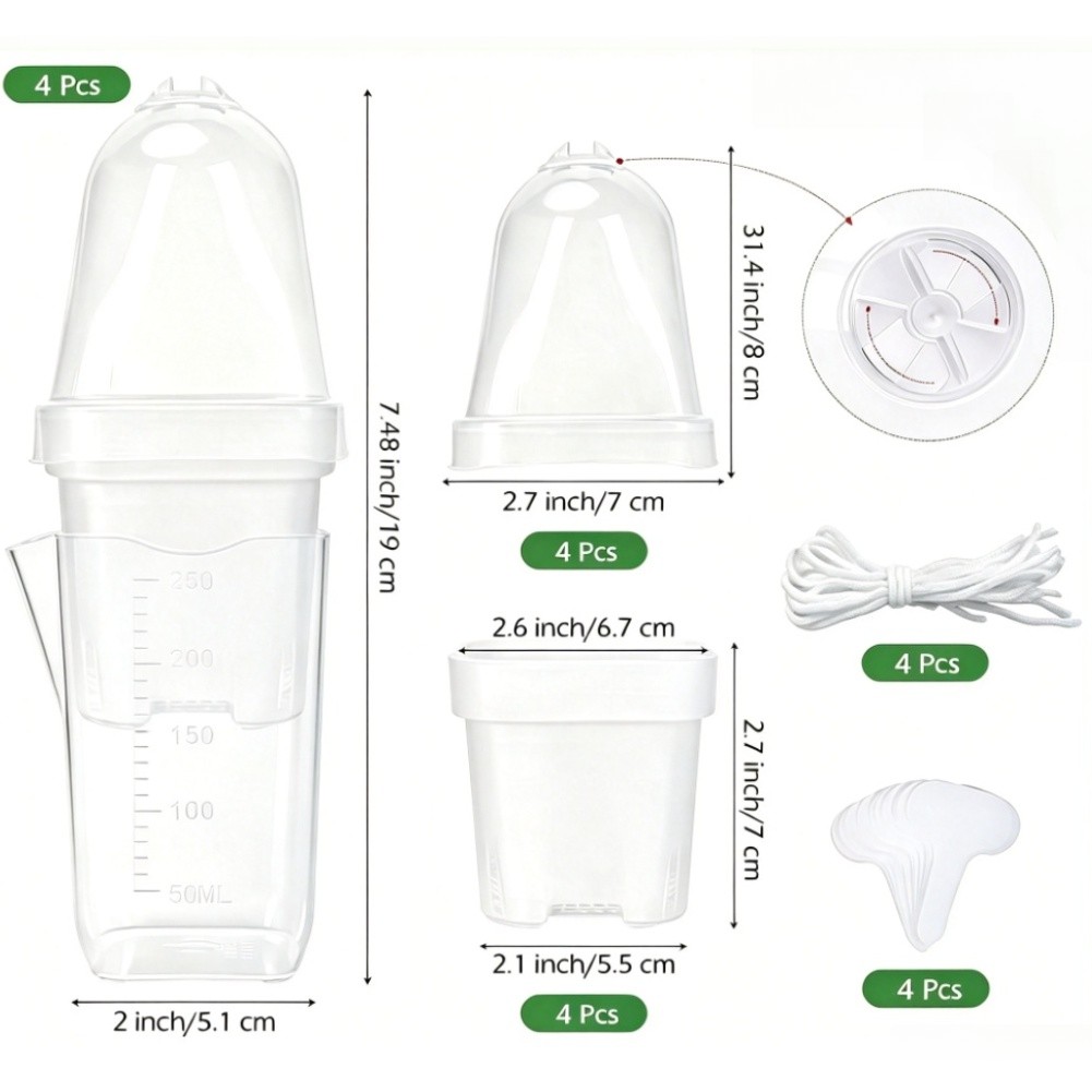 Humidity Dome Kit - Kit de Propagação com Autoirrigação, Cúpula